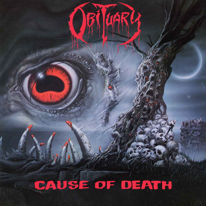 Obituary - Cause Of Death - Remastered (Gray With Black Splatter Vinyl) - Vinyl