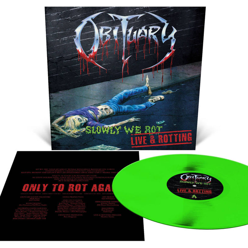 Obituary - Slowly We Rot - Live And Rotting - Vinyl