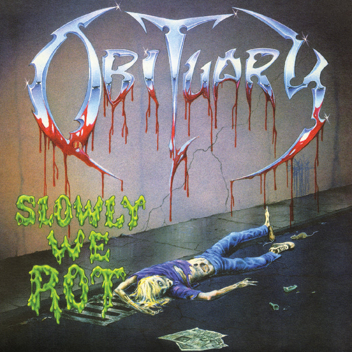 Obituary - Slowly We Rot (Remastered Expanded) (Corpse Blue With Blood Splatter Vinyl) - Vinyl