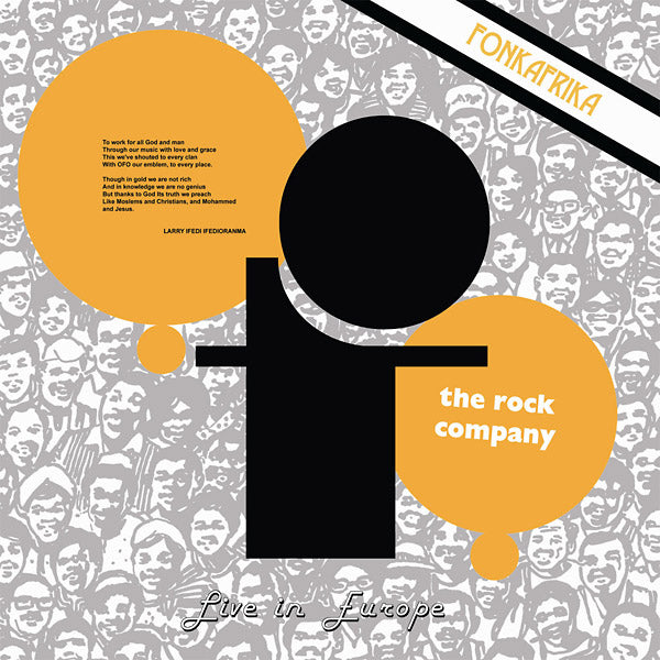 OFO THE ROCK COMPANY - Live In Europe - Fonk Afrika - Vinyl