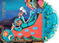 Ol’ Burger Beats - Daybreaks (Indie Exclusive, Ghostly Sea Blue w/ Black & Green Splatter Colored Vinyl) - Vinyl