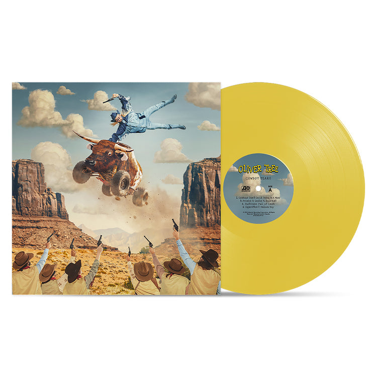 Oliver Tree - Cowboy Tears [Explicit Content] (Indie Exclusive, Colored Vinyl, Yellow) - Vinyl