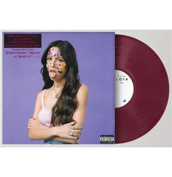 Olivia Rodrigo - Sour (Urban Outfitters Exclusive, Limited Edition, Fruit Punch Colored Vinyl) - Vinyl