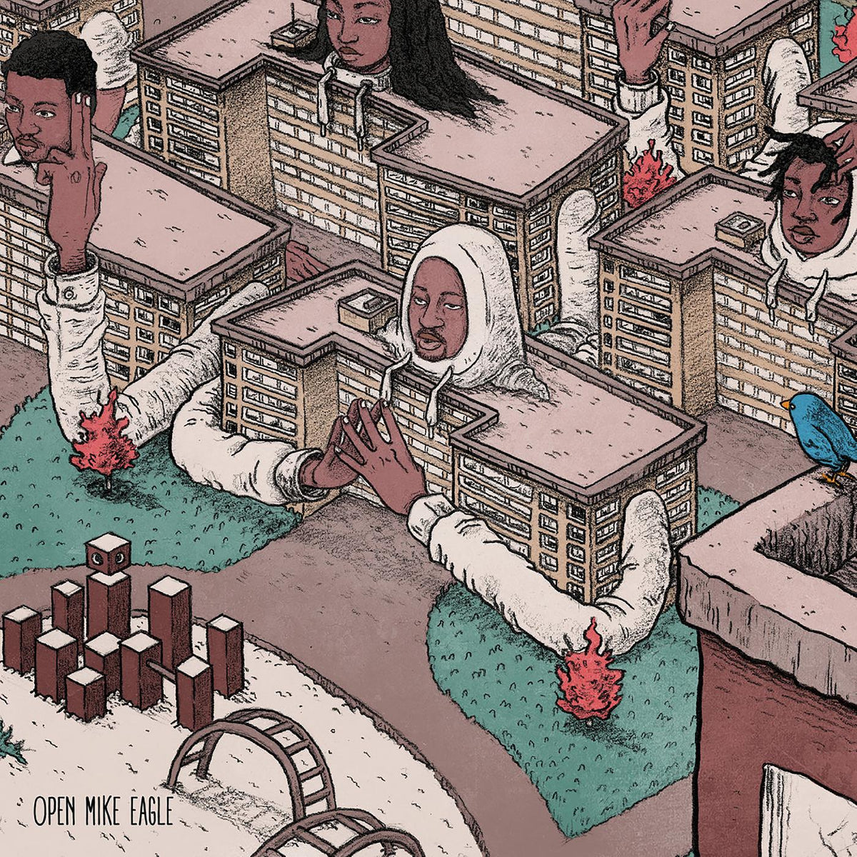 Open Mike Eagle - Brick Body Kids Still Daydream (BRICK RED & CREAM VINYL) - Vinyl