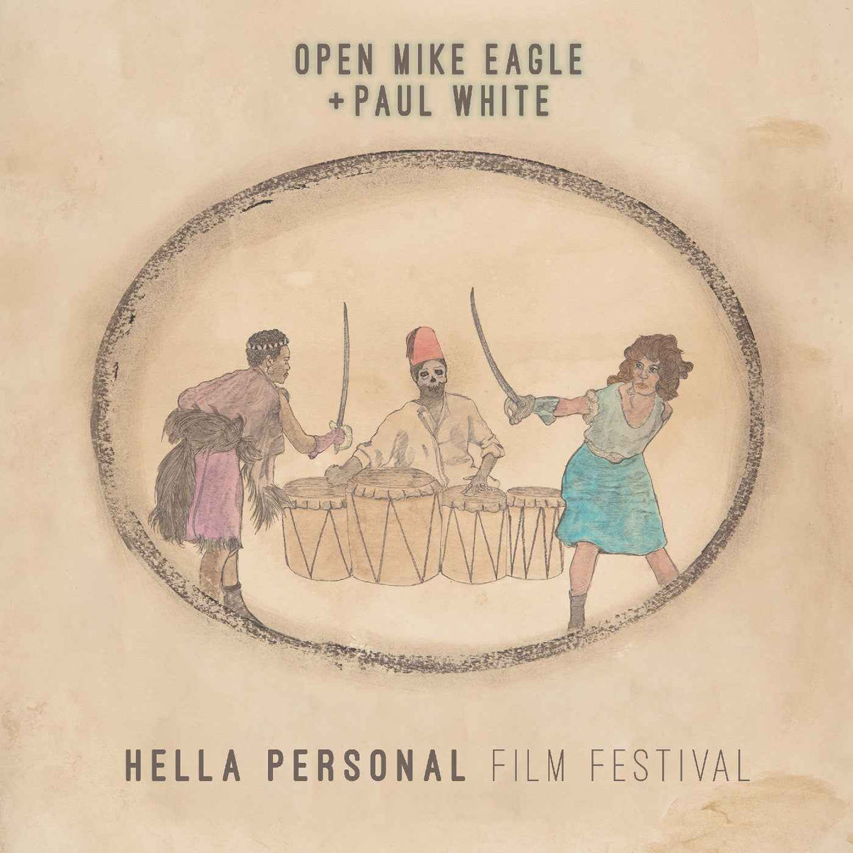 Open Mike Eagle & Paul White - Hella Personal Film Festival (Baby Blue Vinyl) - Vinyl