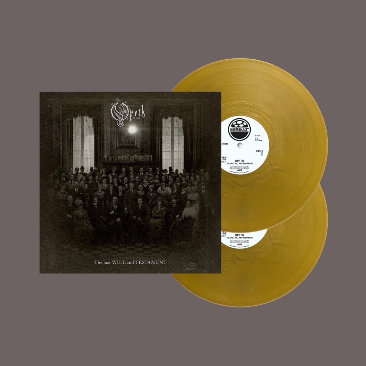 Opeth - The Last Will And Testament (Gold Opaque Colored Vinyl) (2 Lp's) - Vinyl