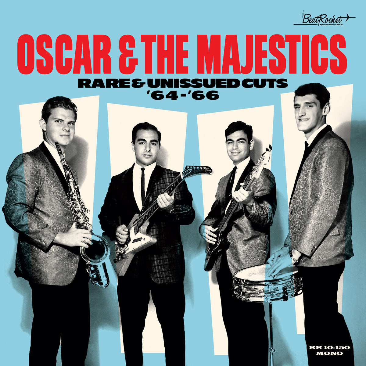 Oscar & the Majestics - Rare & Unissued Cuts '64-'66 (RED VINYL) - Vinyl