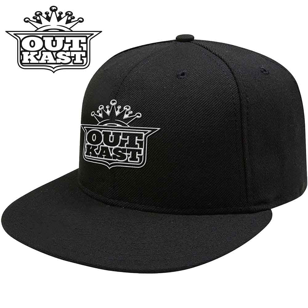 Outkast - White Imperial Crown - Hat Black