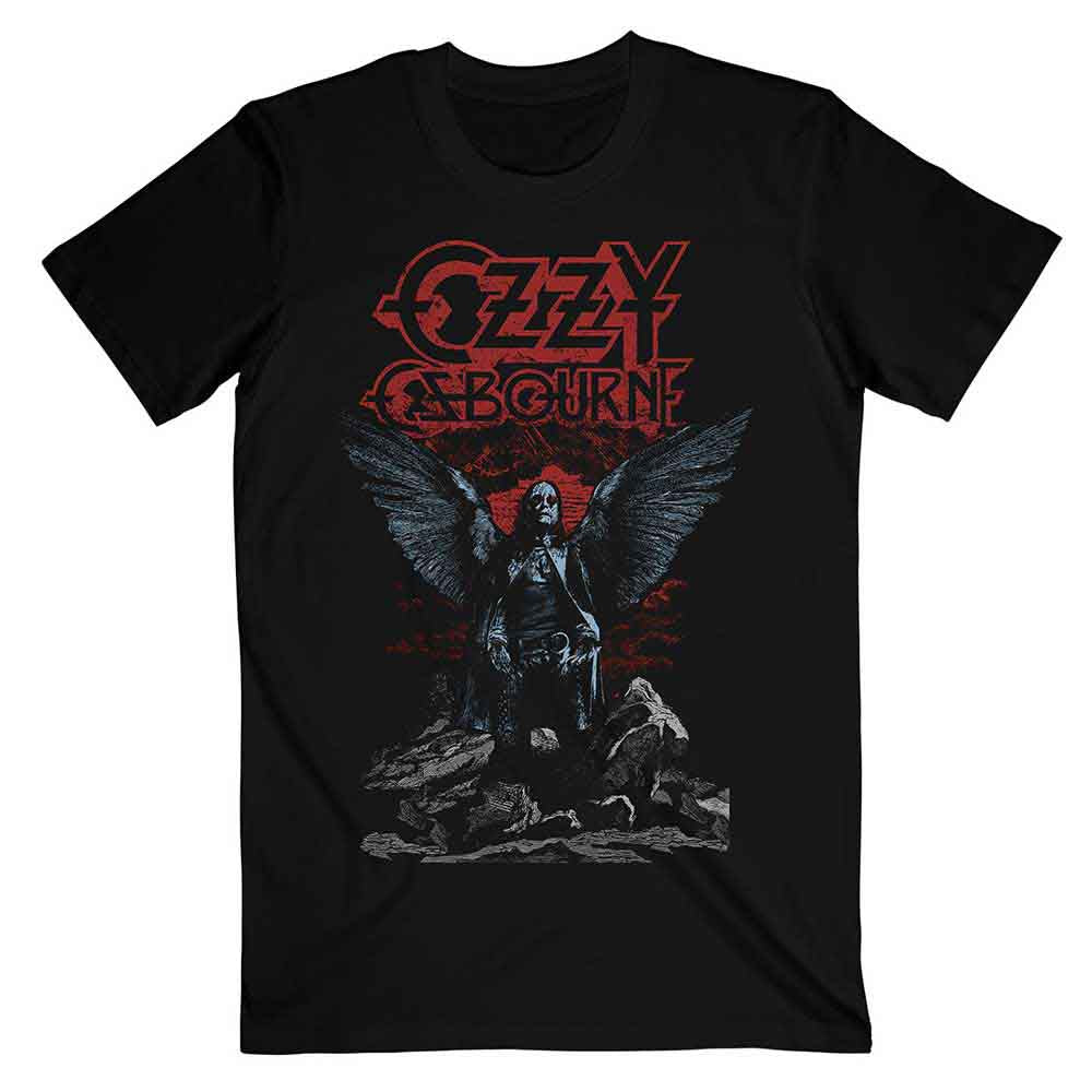 Ozzy Osbourne - Angel Wings - T-Shirt Black