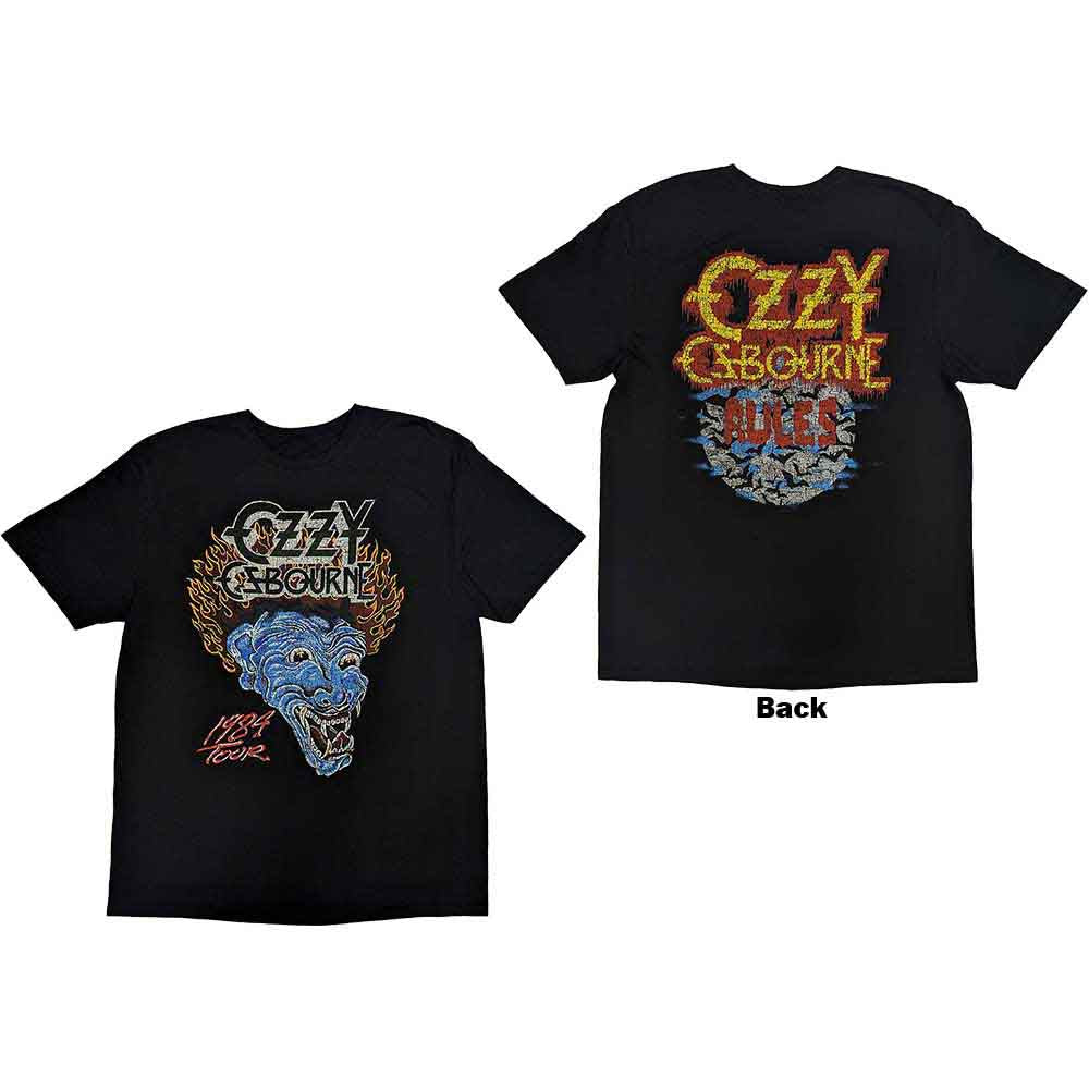Ozzy Osbourne - Bark At The Moon Tour '84 - T-Shirt Black