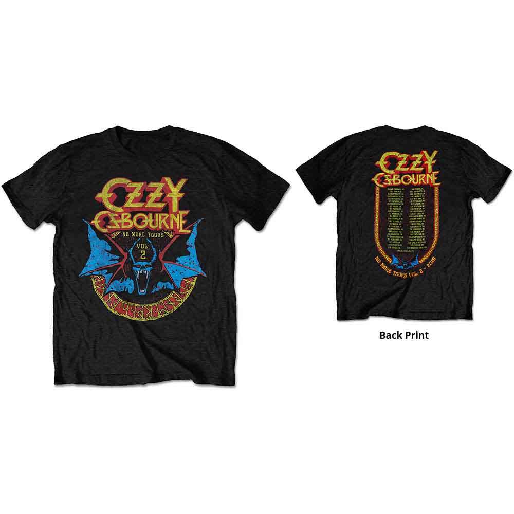 Ozzy Osbourne - Bat Circle - T-Shirt Black