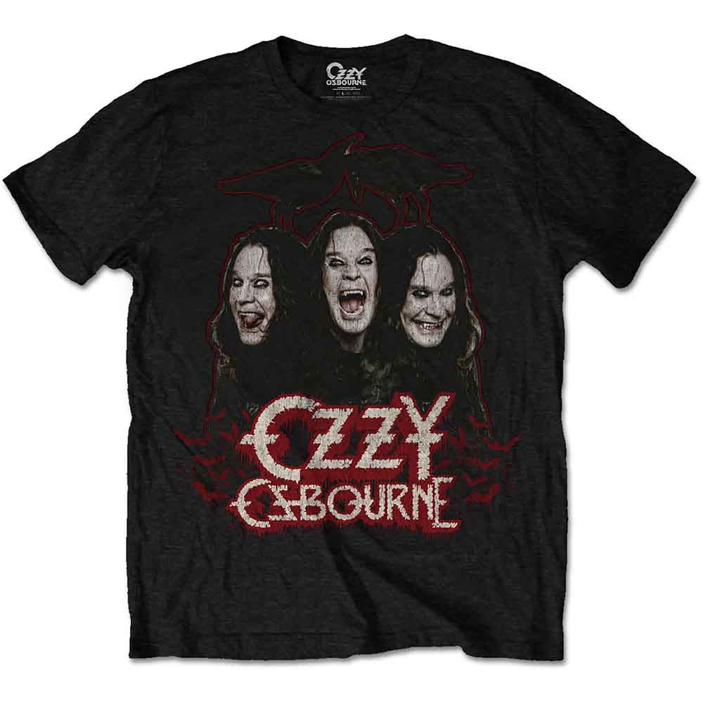 Ozzy Osbourne - Crows & Bars - T-Shirt Black