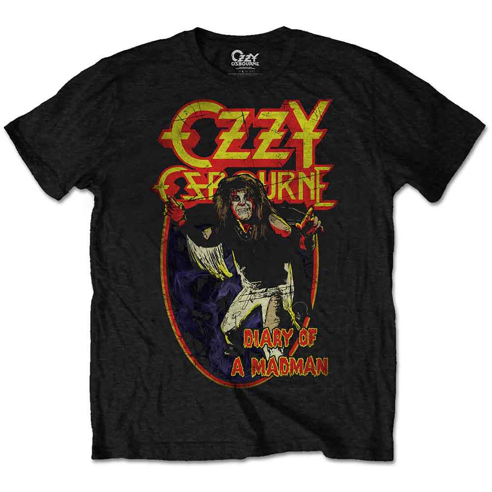 Ozzy Osbourne - Diary of a Mad Man - T-Shirt Black