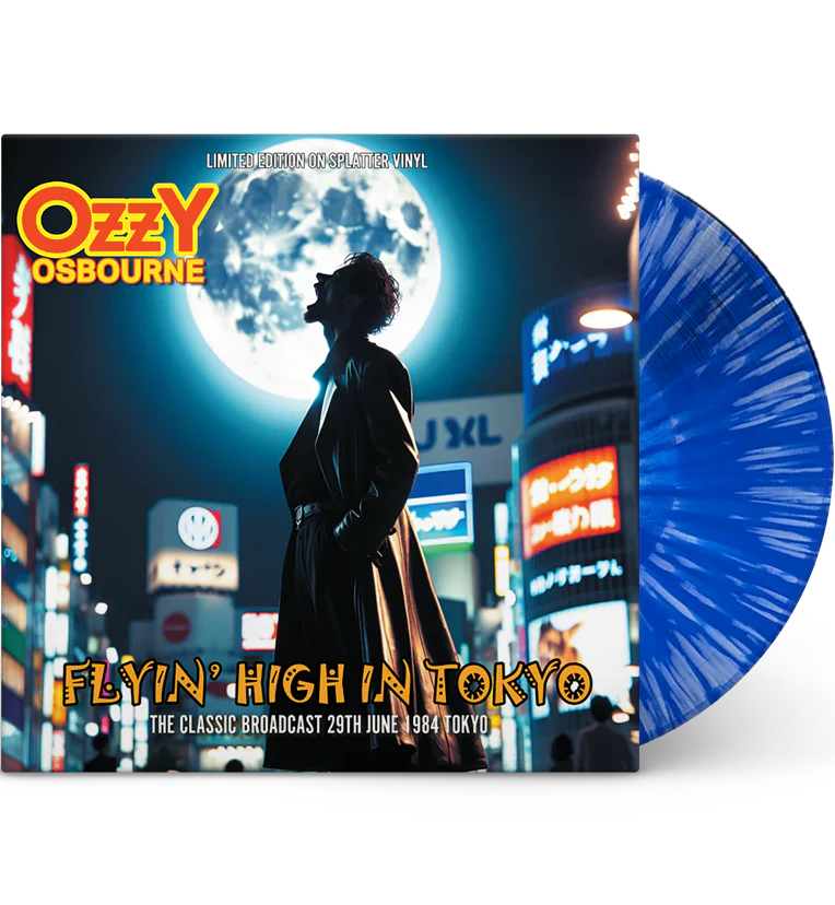 Ozzy Osbourne - Flyin' High in Tokyo (Limited Edition, Blue & White Splatter Colored Vinyl) [Import] - Vinyl