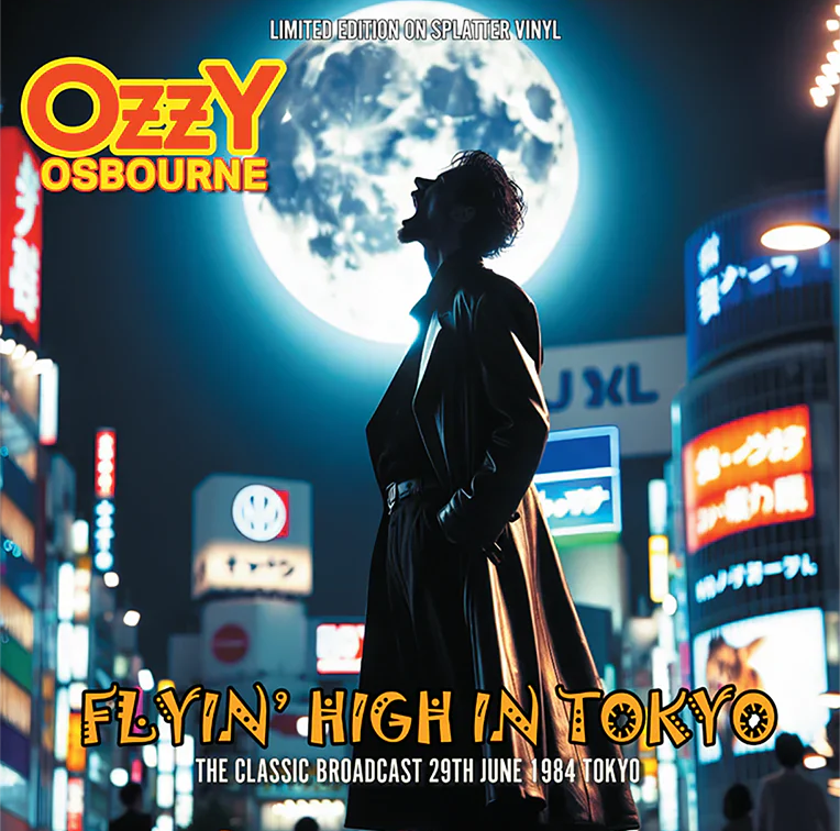 Ozzy Osbourne - Flyin' High in Tokyo (Limited Edition, Blue & White Splatter Colored Vinyl) [Import] - Vinyl