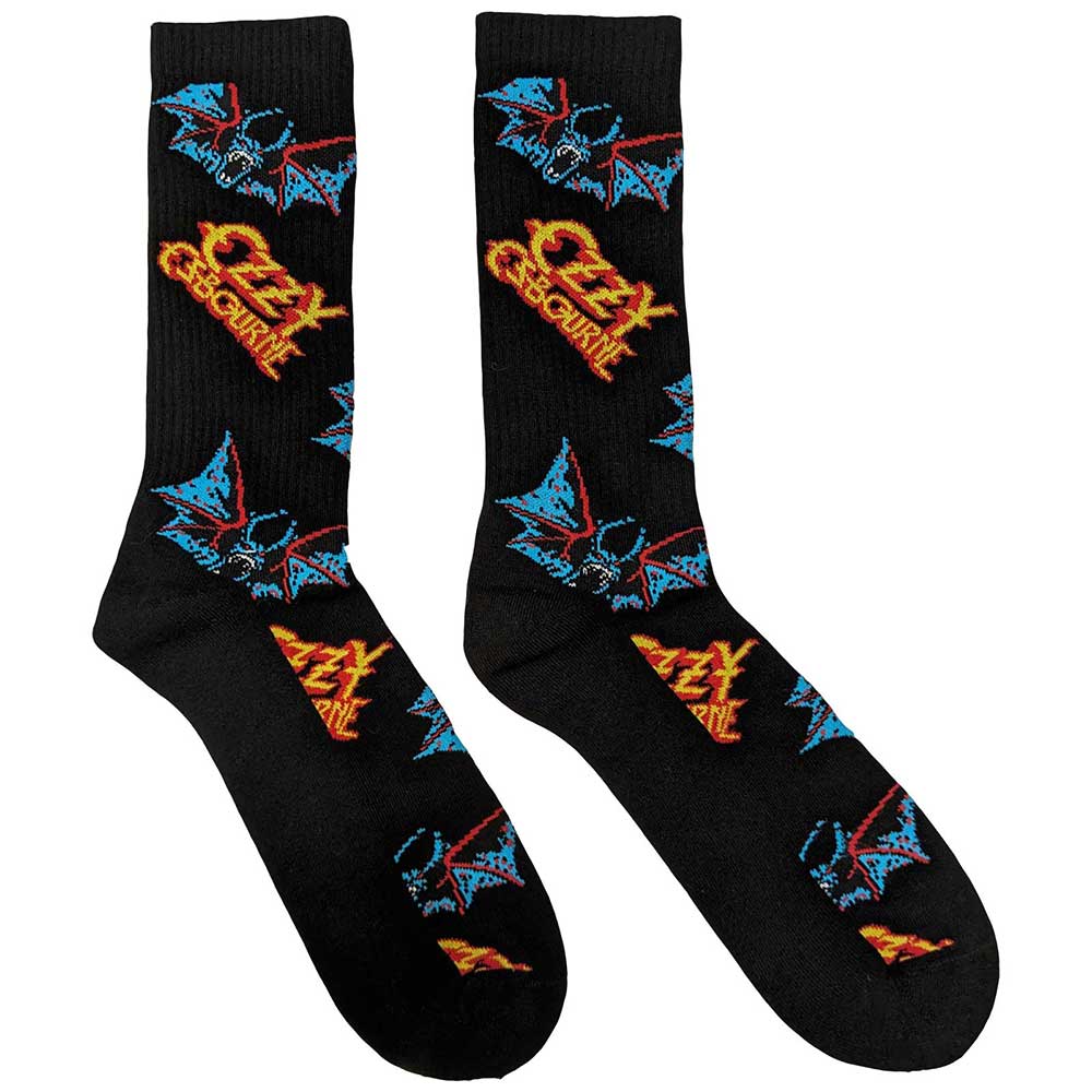 Ozzy Osbourne - Logos & Bats - Black