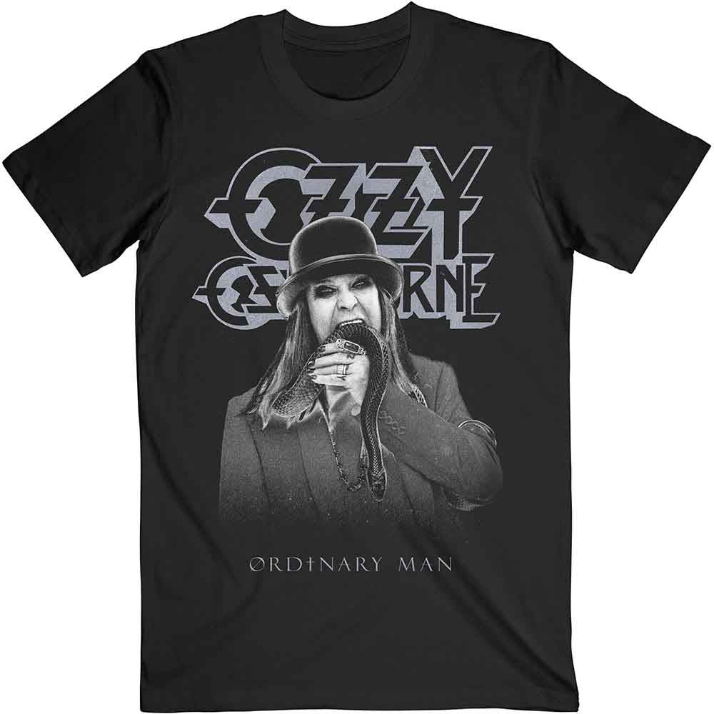 Ozzy Osbourne - Ordinary Man Snake Rayograph - T-Shirt Black