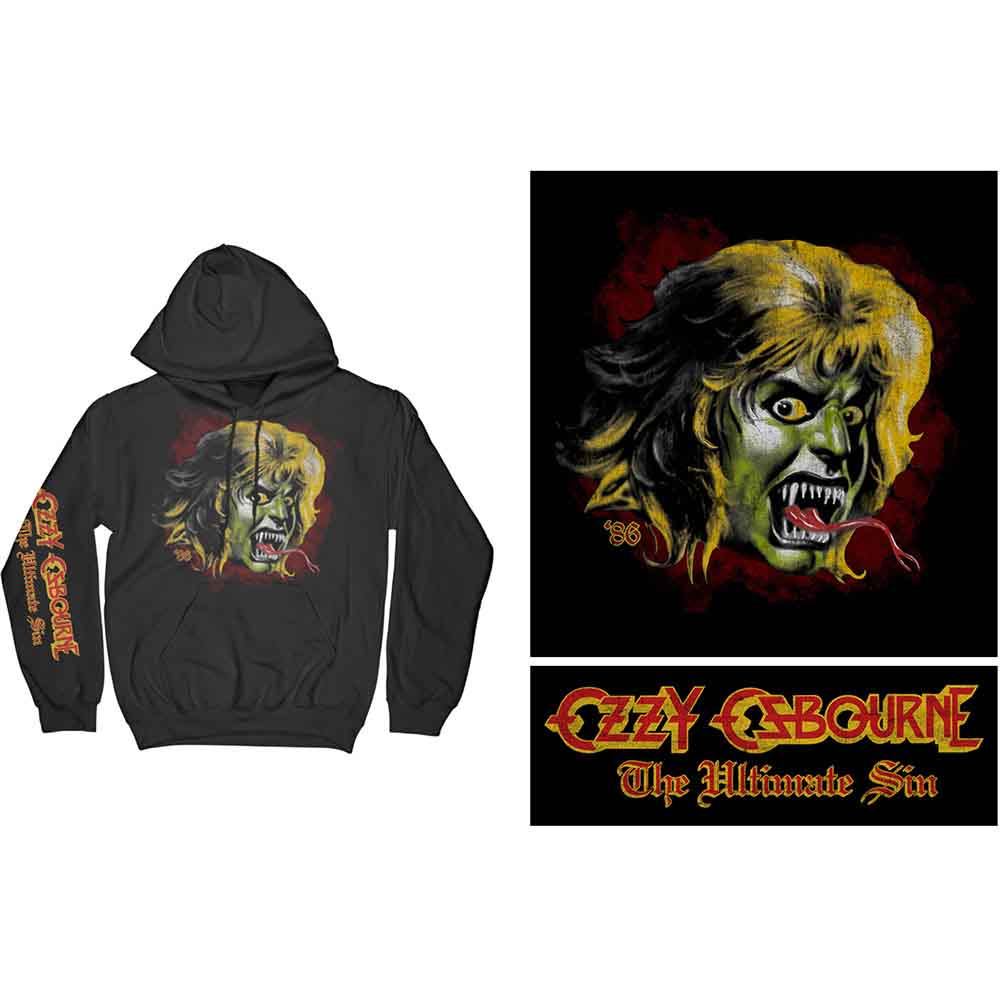 Ozzy Osbourne - Ozzy Demon - Sweatshirt Black