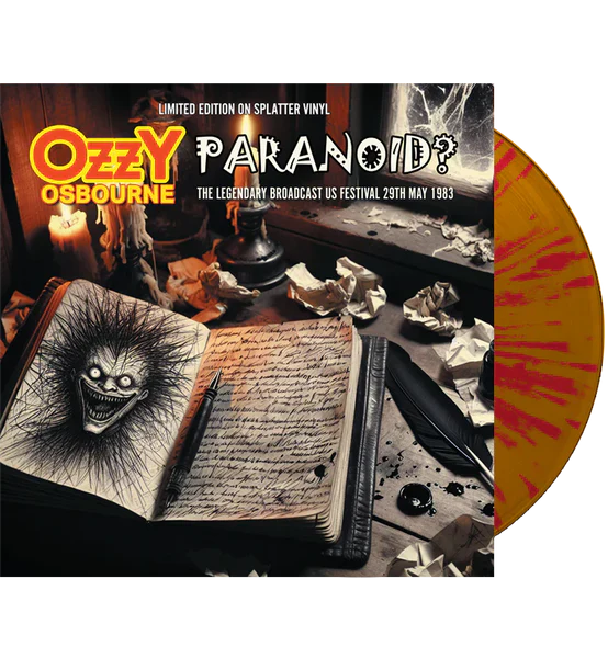 Ozzy Osbourne - Paranoid? US Festival '83 (Orange/Red Splatter Vinyl) [Import] - Vinyl
