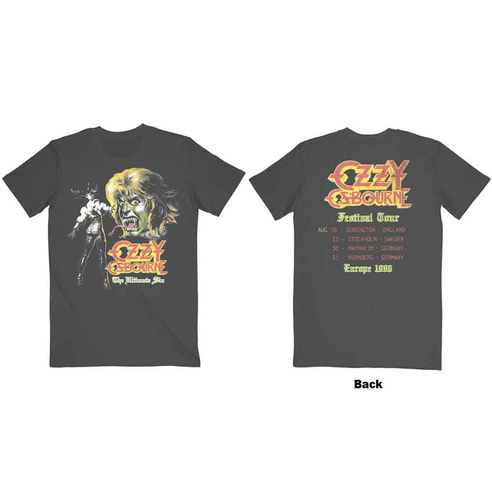 Ozzy Osbourne - Ultimate Remix - T-Shirt Grey