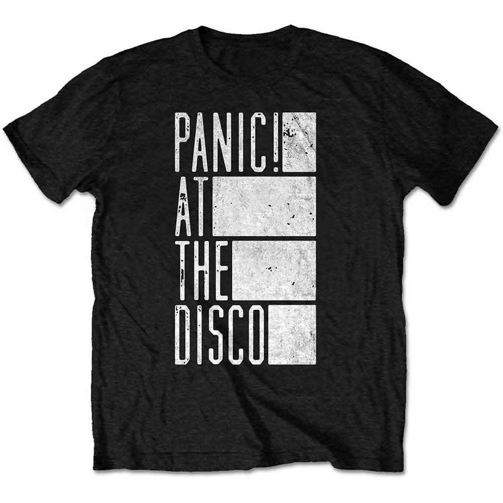 Panic! At The Disco - Bars - T-Shirt Black
