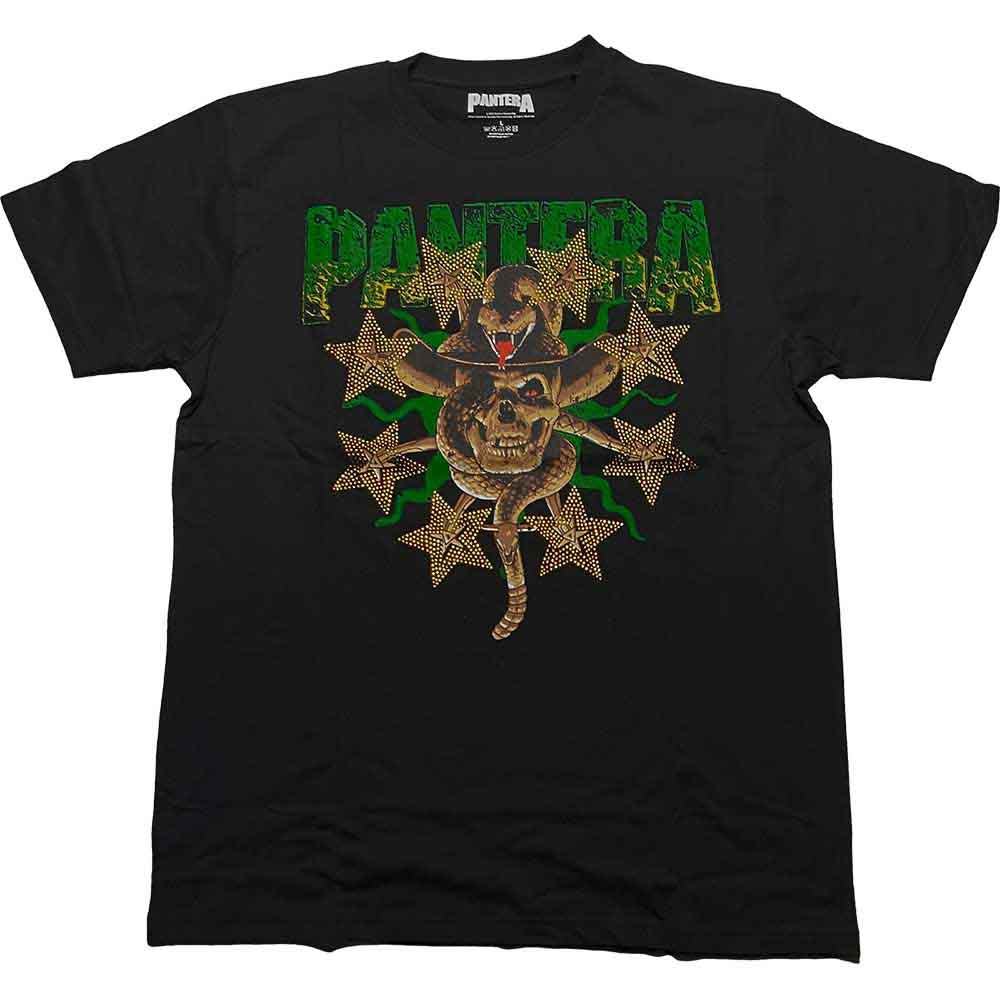 Pantera - Skull & Snake - T-Shirt Black