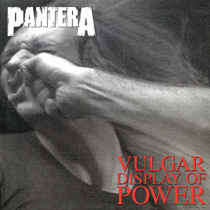 Pantera - Vulgar Display Of Power (Brick & Mortar Exclusive) (1 LP) (Marbled Black/Grey Vinyl) - Vinyl