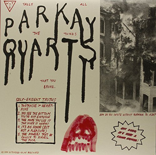 Parquet Courts - TALLY ALL THE THINGS THAT YOU BROKE - Vinyl