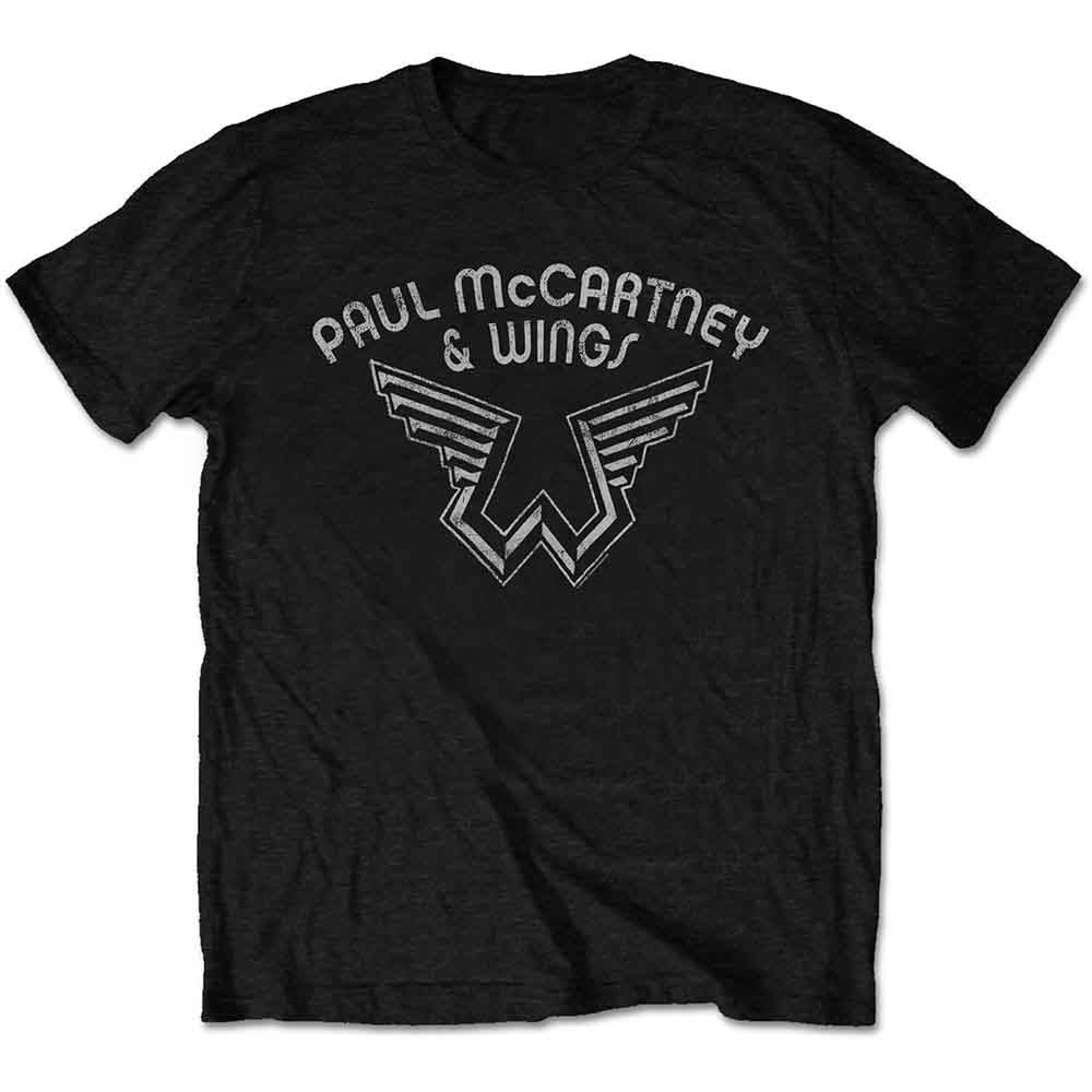 Paul McCartney - Wings Logo - Black