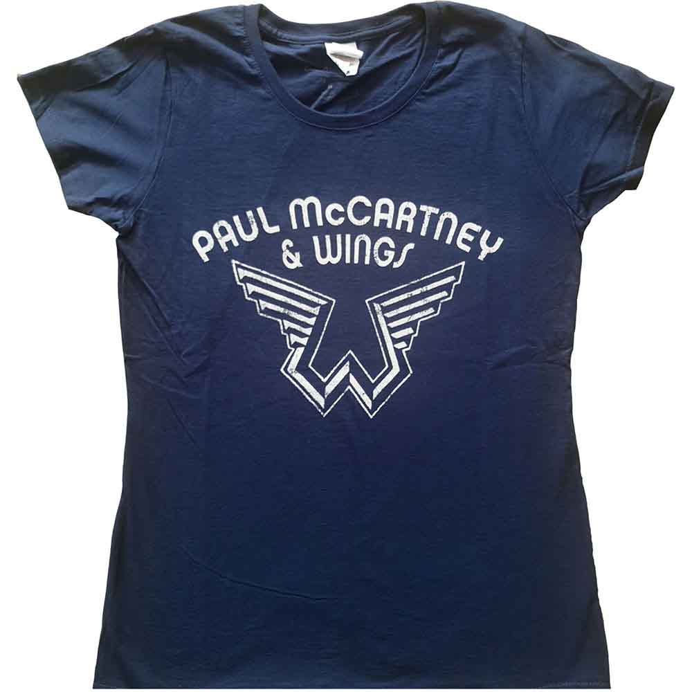 Paul McCartney - Wings Logo - Blue