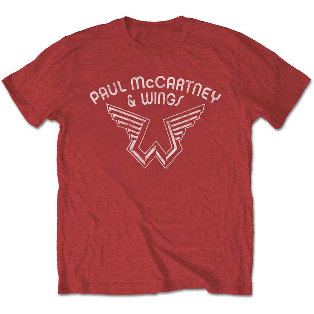 Paul McCartney - Wings Logo - Red