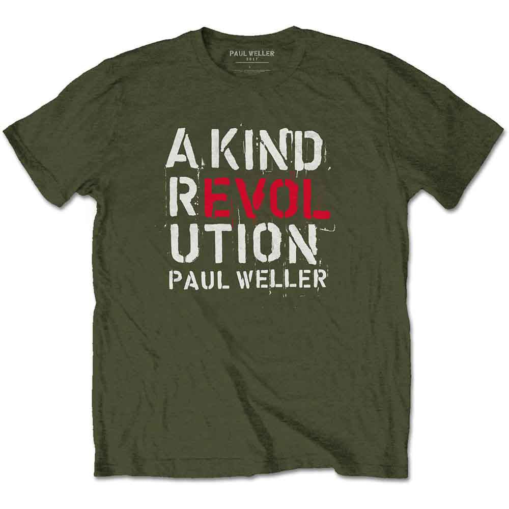 Paul Weller - A Kind Revolution - T-Shirt Green