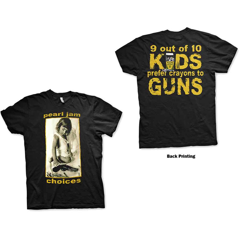 Pearl Jam - Choices - T-Shirt Black