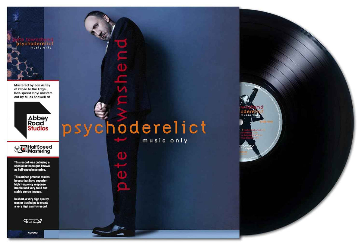 Pete Townshend - Psychoderelict (Music Only) (Half-Speed Mastered) (2 Lp's) - Vinyl