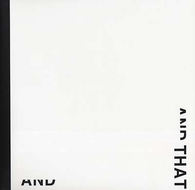 PETER DOWNSBROUGH - And That - Vinyl