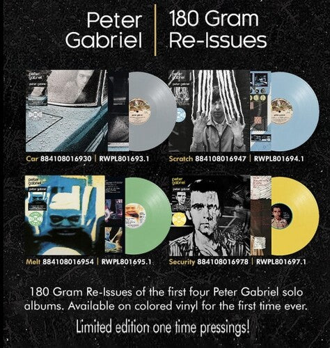 Peter Gabriel - Peter Gabriel 2: Scratch (180 Gram Blue Vinyl, Booklet) - Vinyl
