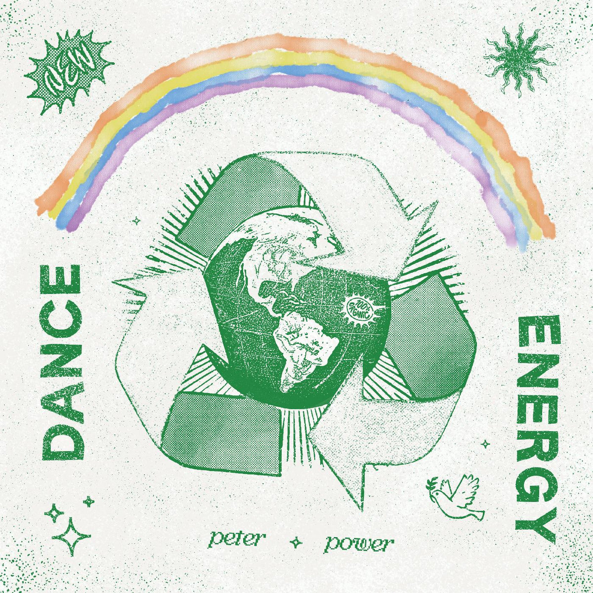 Peter Power - New Dance Energy (CLEAR VINYL) - Vinyl