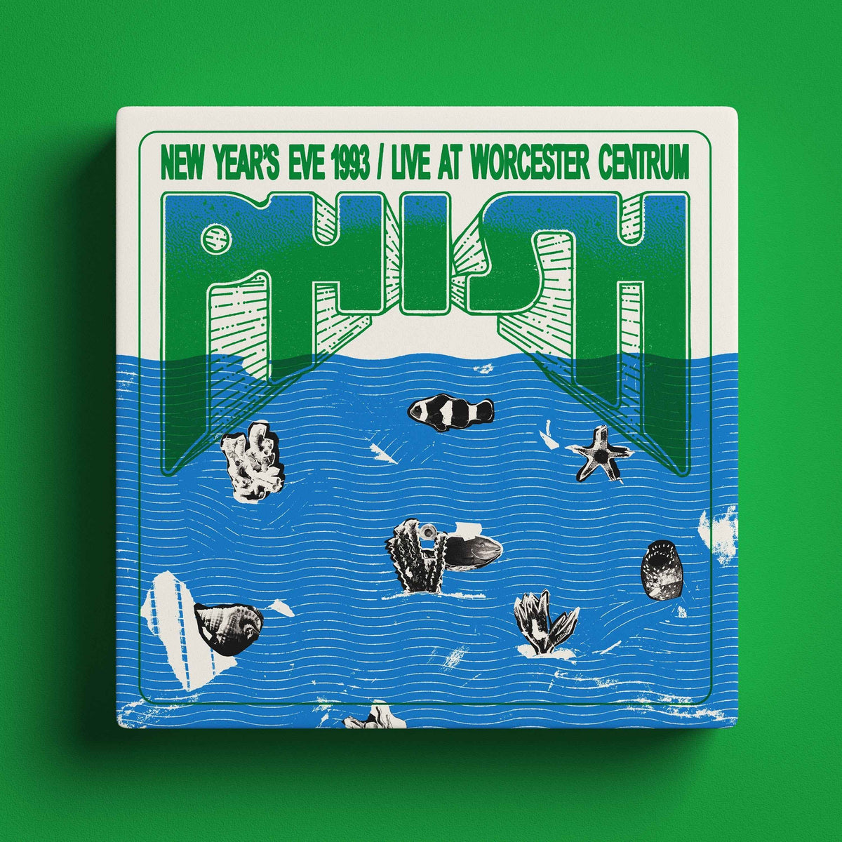 PHISH - New Year'S Eve 1993 Live At Worcester Centrum Deluxe Box Set (Seaweed + Water Vinyl) [5Lp] - Vinyl