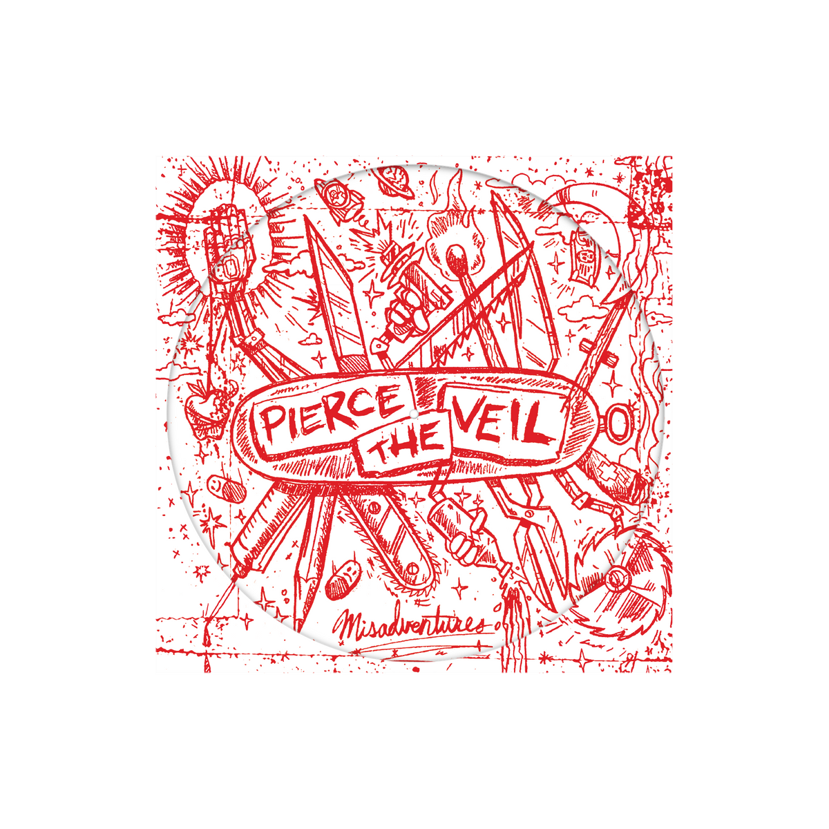 Pierce The Veil - Misadventures [Explicit Content] (Limited Edition, Picture Disc Vinyl) - Vinyl