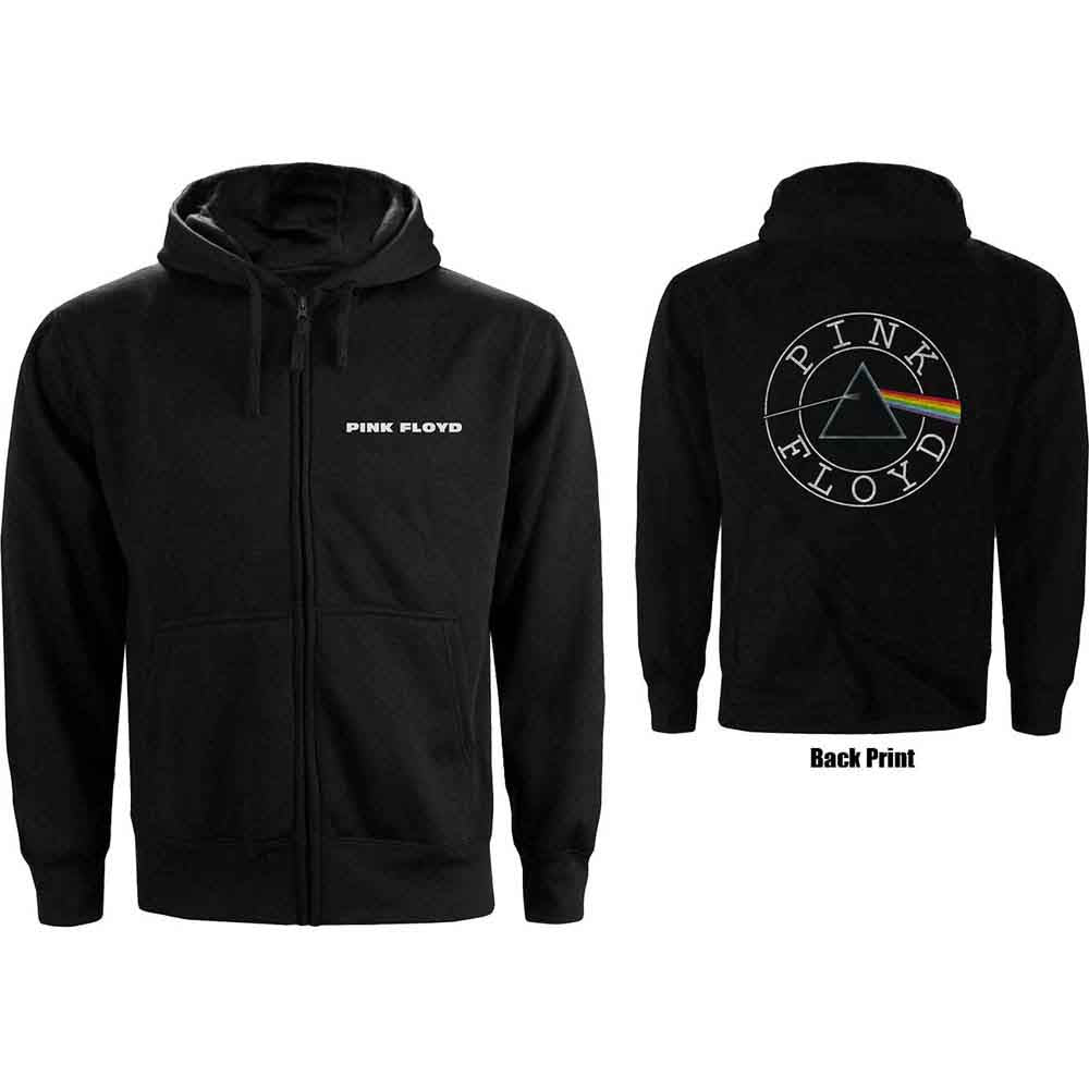 Pink Floyd - Circle Logo - Sweatshirt Black