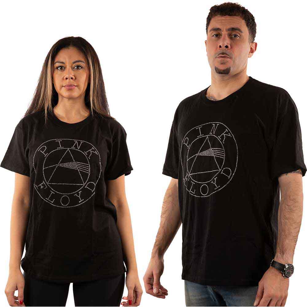 Pink Floyd - Circle Logo - T-Shirt Black