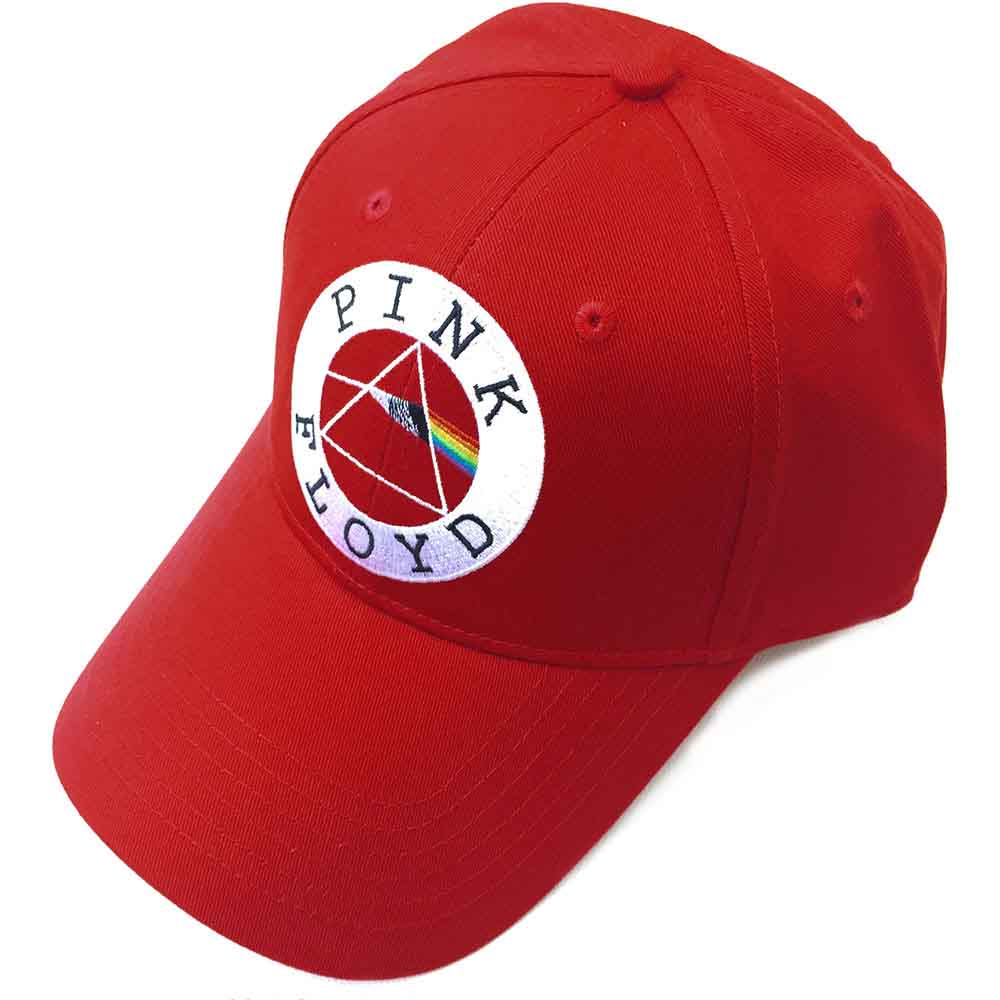 Pink Floyd - Circle Logo - Hat Red
