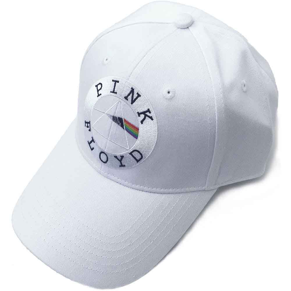 Pink Floyd - Circle Logo - Hat White