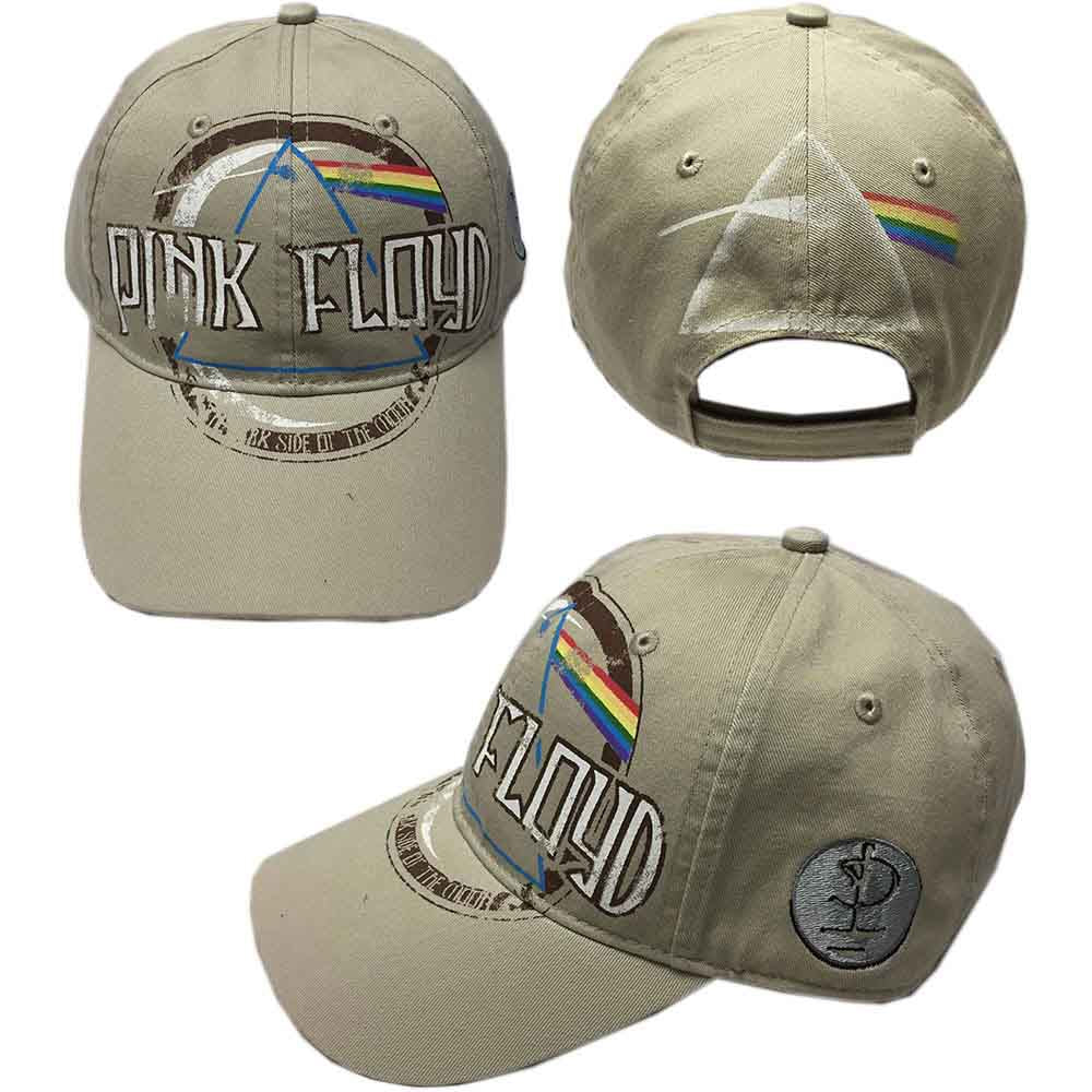 Pink Floyd - Dark Side of the Moon Album Distressed - Hat Neutral