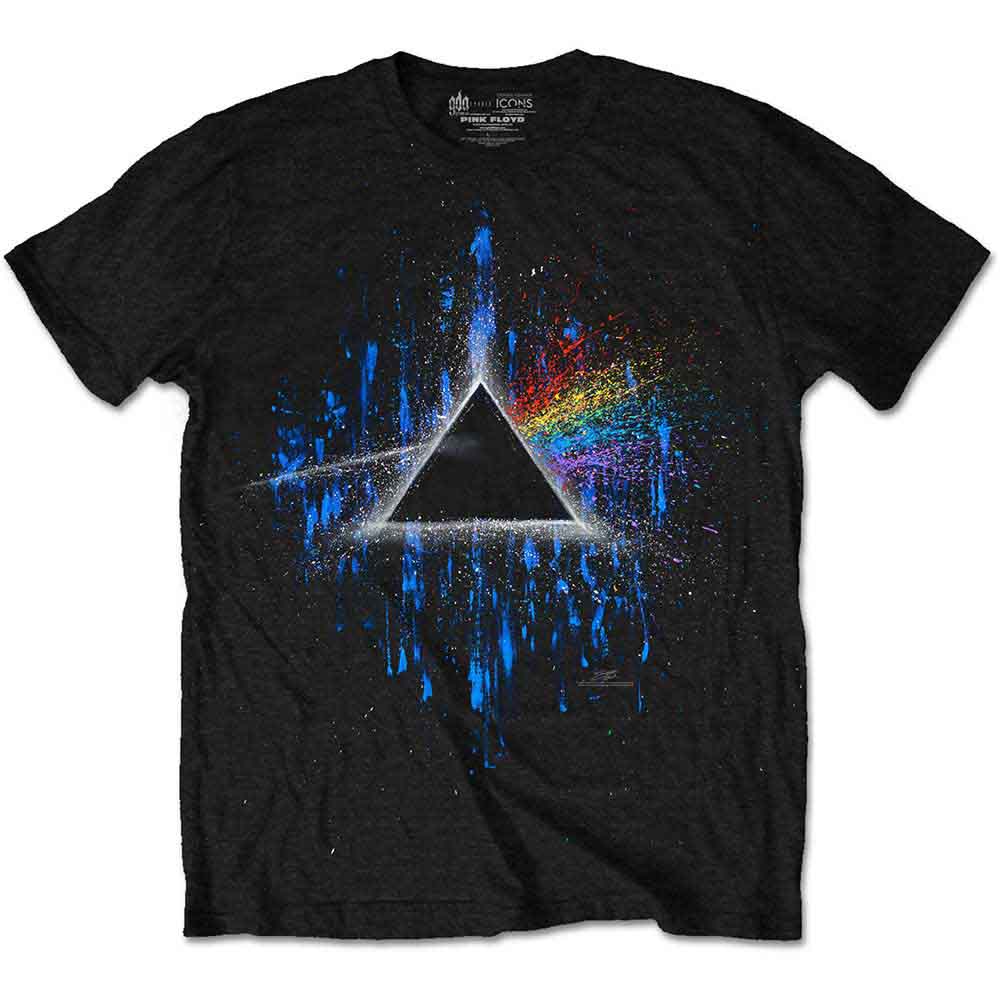 Pink Floyd - Dark Side of the Moon Blue Splatter - Black