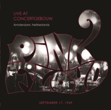 Pink Floyd - Live At Concertgebouw: Amsterdam, Netherlands September 17th, 1969 [Import] - Vinyl