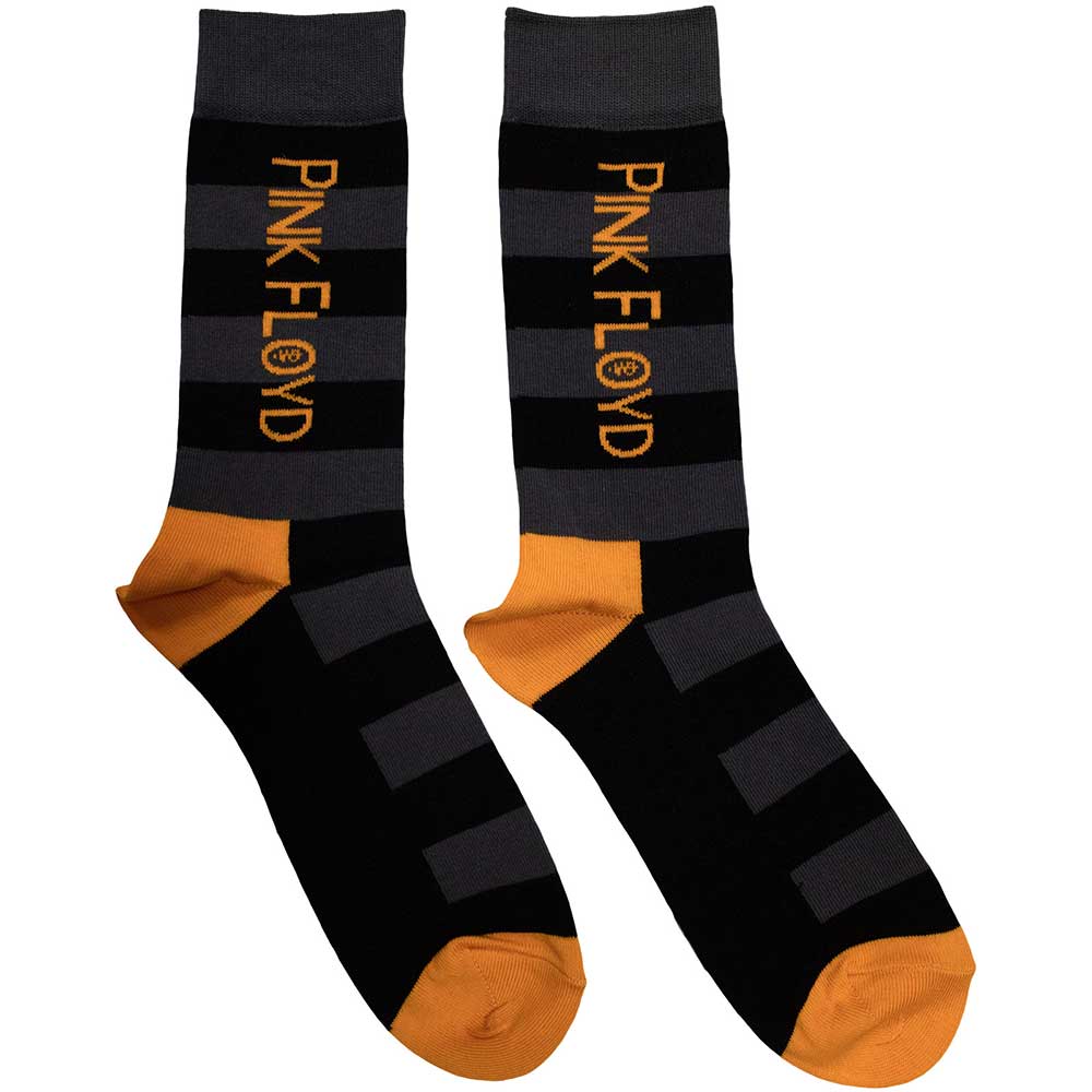 Pink Floyd - Orange Logo - Black