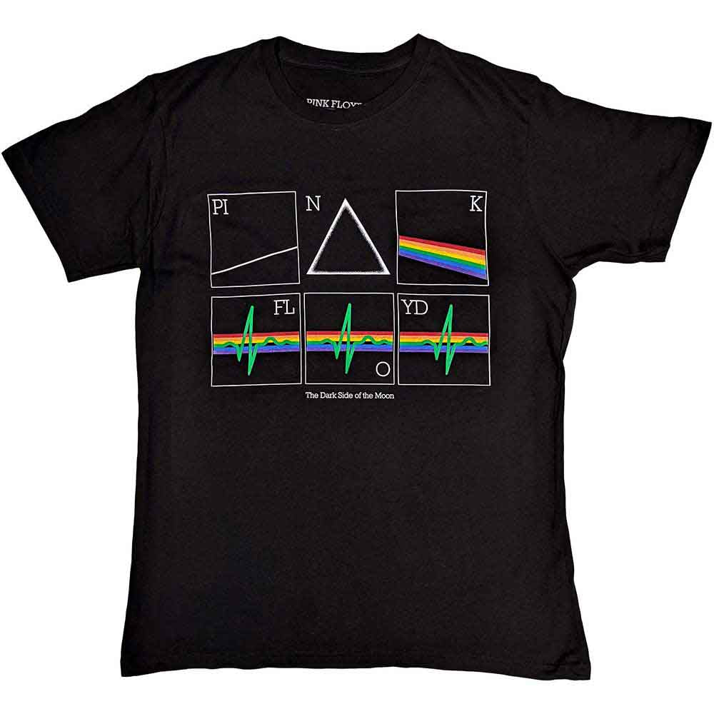 Pink Floyd - Prism Heart Beat - T-Shirt Black