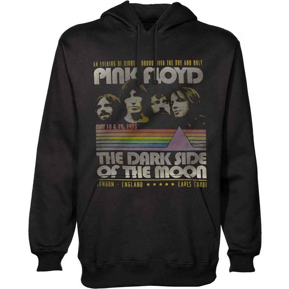 Pink Floyd - Retro Stripes - Sweatshirt Black