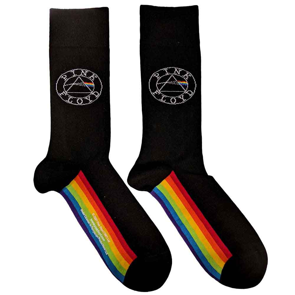 Pink Floyd - Spectrum Sole - Socks Black